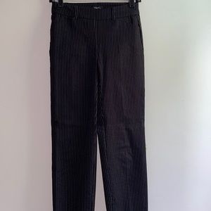 Reitmans Pin Stripe Straight Leg Dress Pants